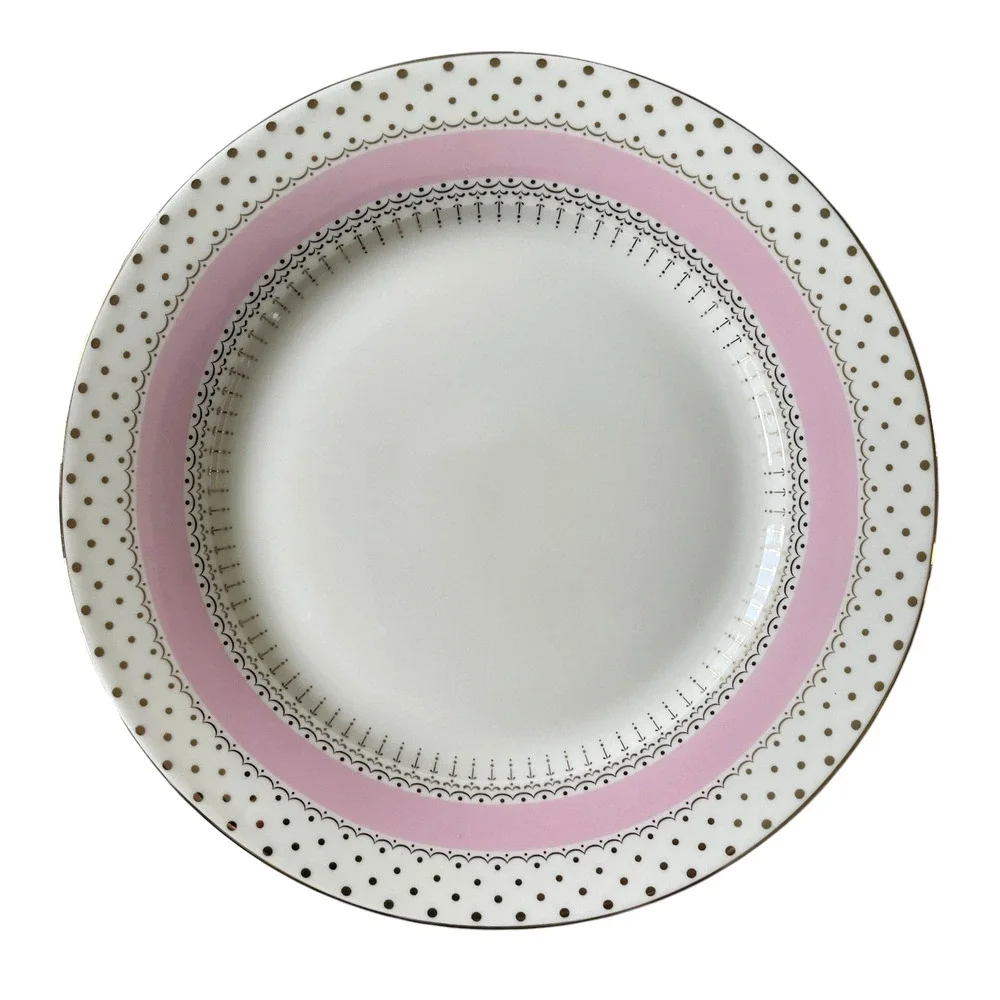 NEW Grace Teaware Fine Porcelain Salad Plates 8